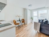 Nuomojamas moderniai įrengtas 1k. studijos - nuotraukos Nr. 3