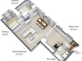 En below. Šviesus ir erdvus butas secesiniame - nuotraukos Nr. 12