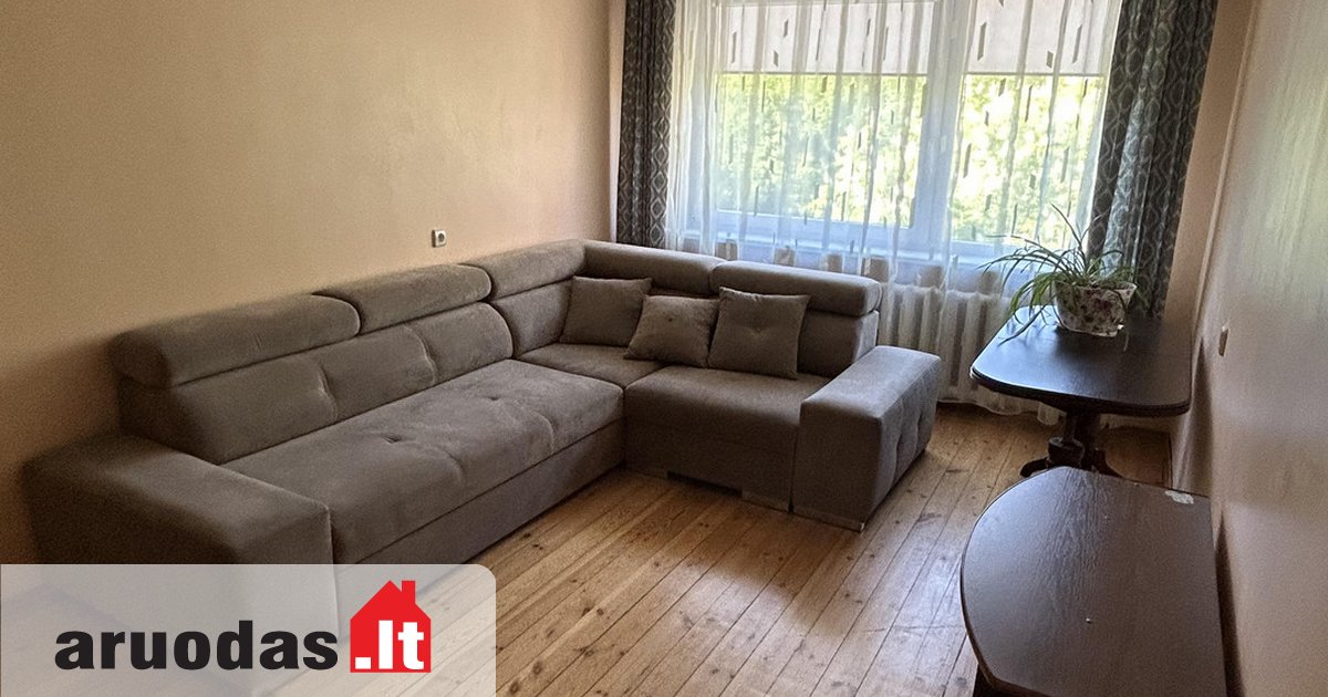 Flat For Rent, Vilniuje Baltupiuose Didlaukio G., 3 Rooms Flat For Rent ...