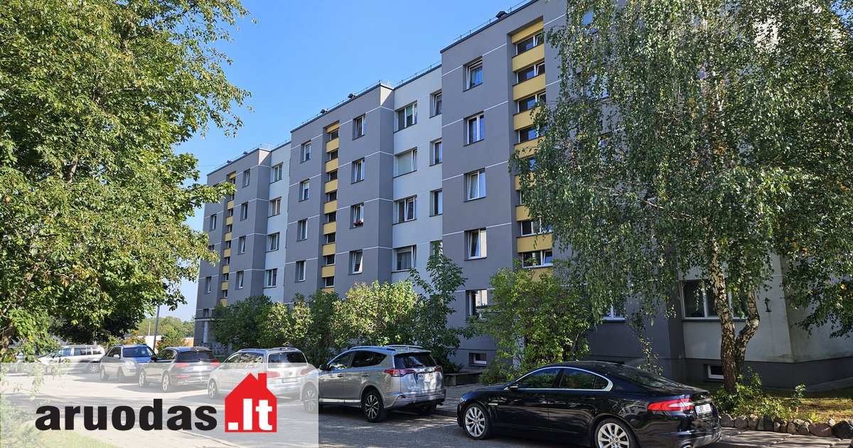 Butas, Jonavoje A. Kulviečio g., 1 kambario butas Nekilnojamo turto ...