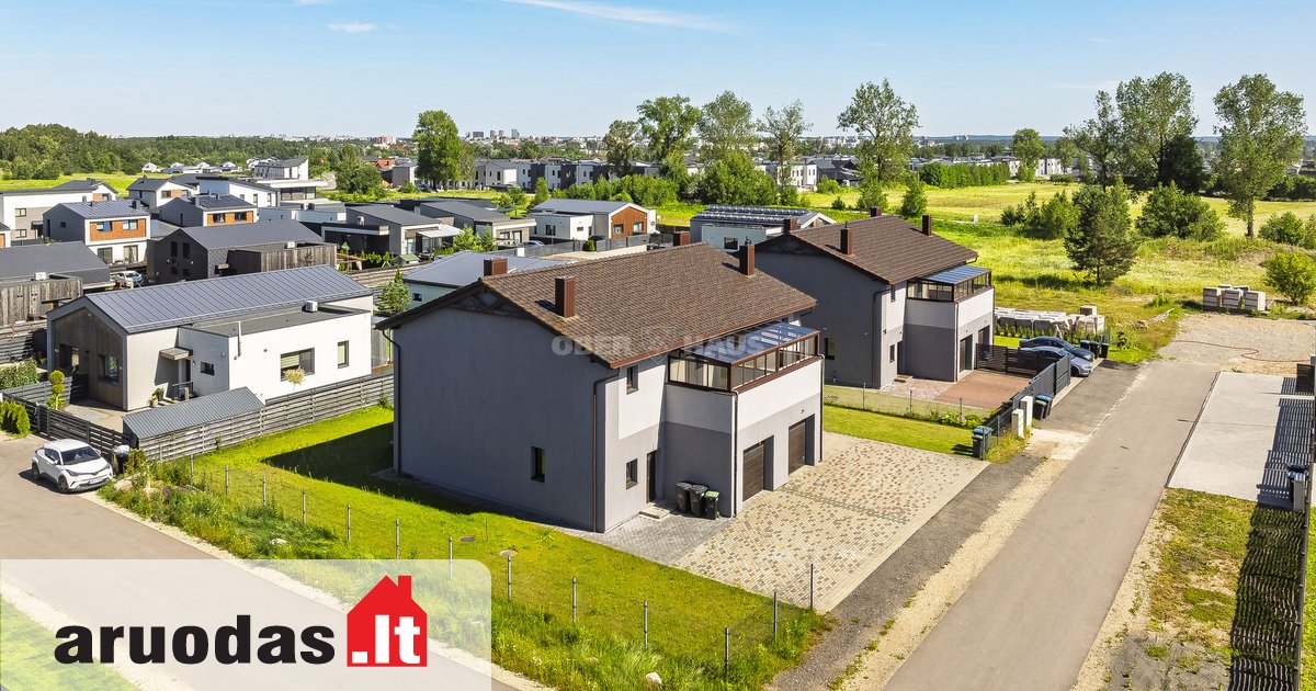 Sasnos Namas, Vilniuje Pilaitėje Sasnos g., mūrinis sublokuotas namas - Aruodas.lt