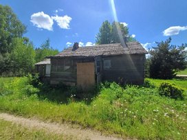 Šiaulių r. sav., Leičių k., part of the wooden house - photo No. 3